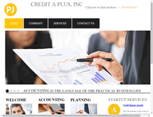 Tablet Screenshot of creditaplus.com